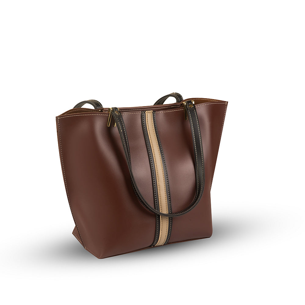 Baglo Brown Celeste Tote Bag