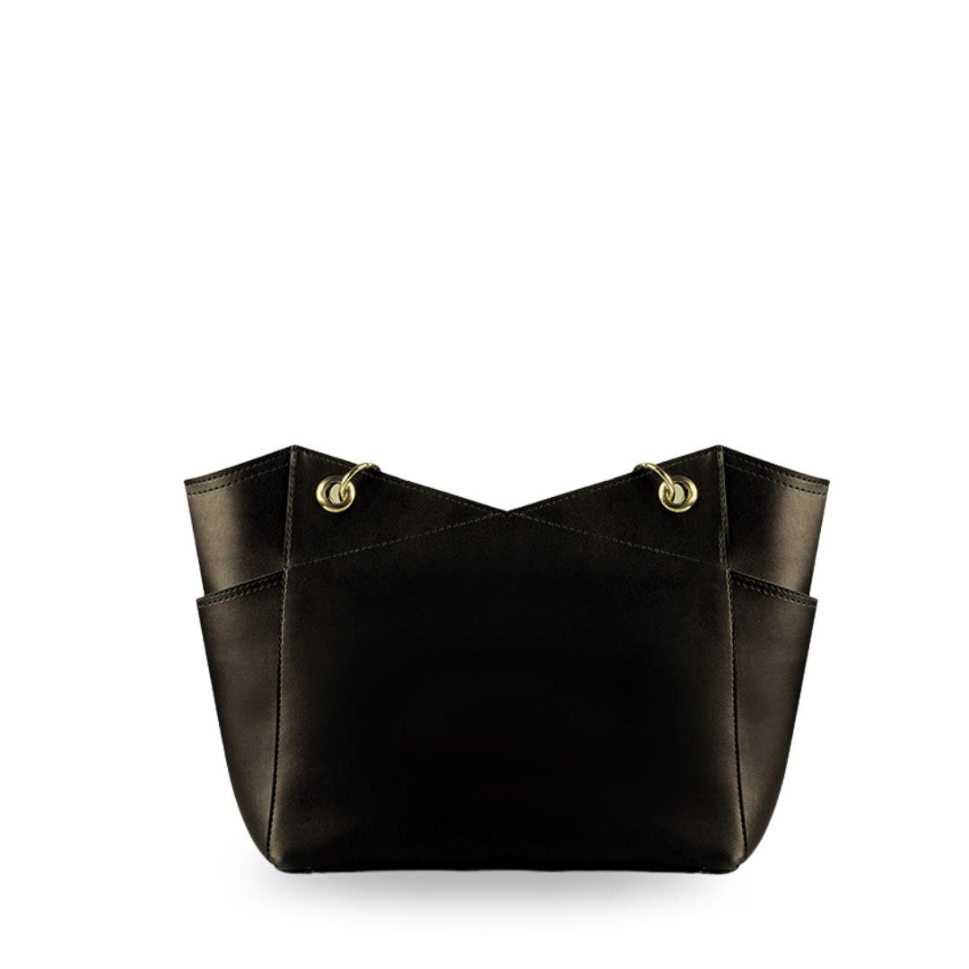 Baglo Black Reena Tote Bag