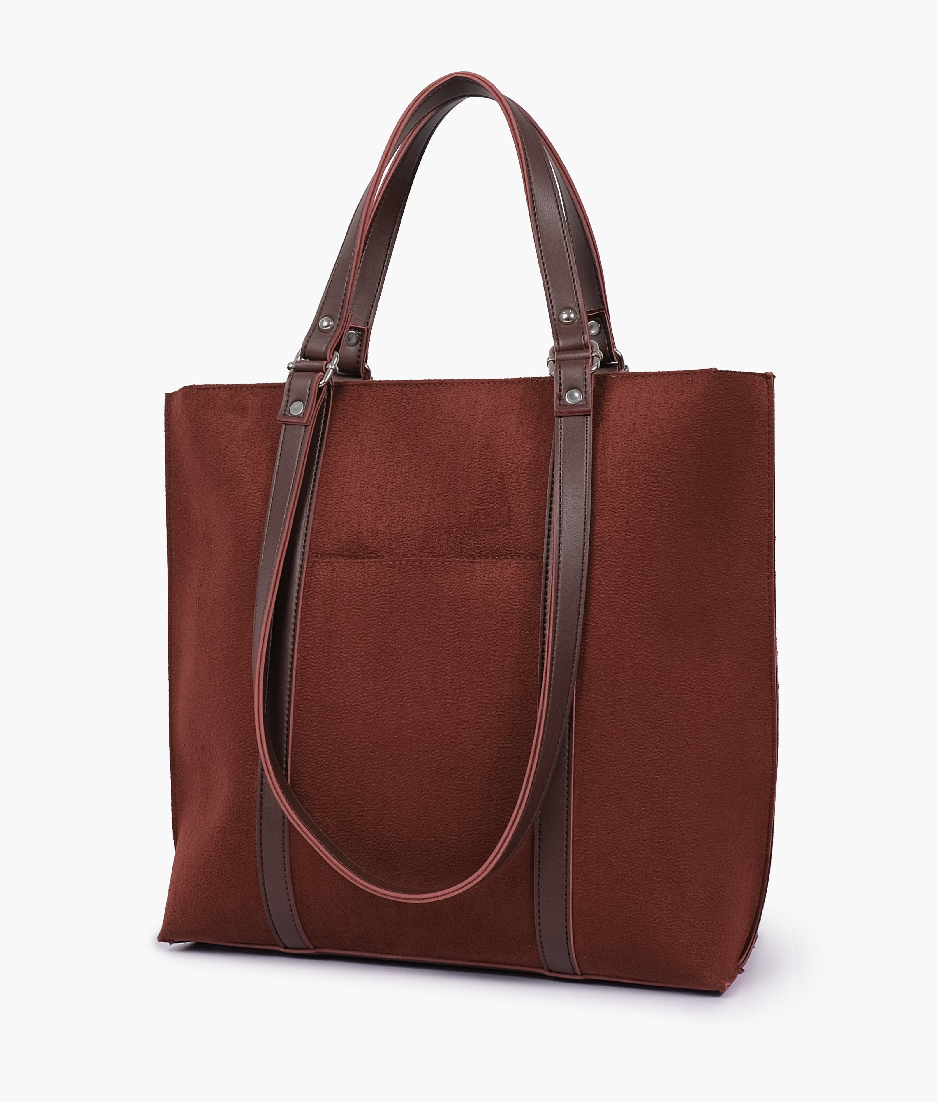 Baglo Blue Double-Handle Tote Bag